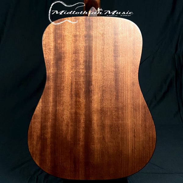 Ibanez - AW400LNT Artwood - Solid Top Dreadnought Left-Handed Acoustic Guitar - Natural Gloss Finish