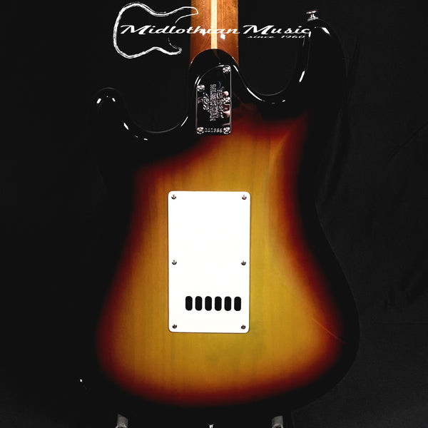 Ernie Ball Music Man - BFR Nitro Cutlass Classic '58 Solidbody Electric Guitar - 58 Burst (Semi Opaque 3-Tone Sunburst) w/Case