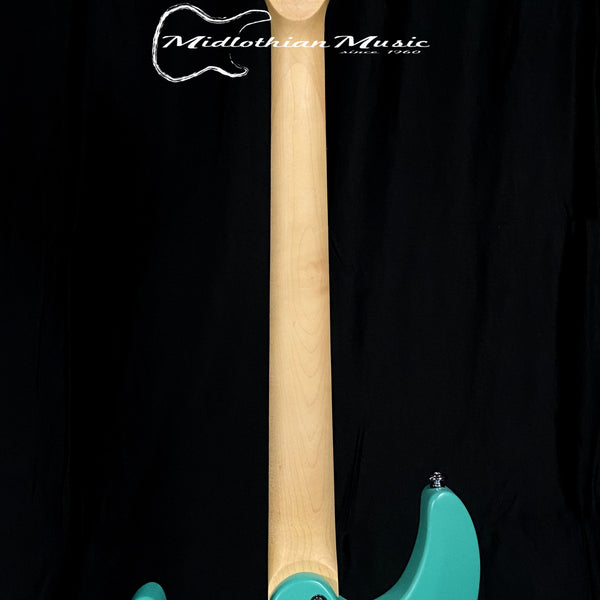 Schecter C-6 Deluxe - 6-String Right Handed Electric Guitar - Satin Aqua Finish