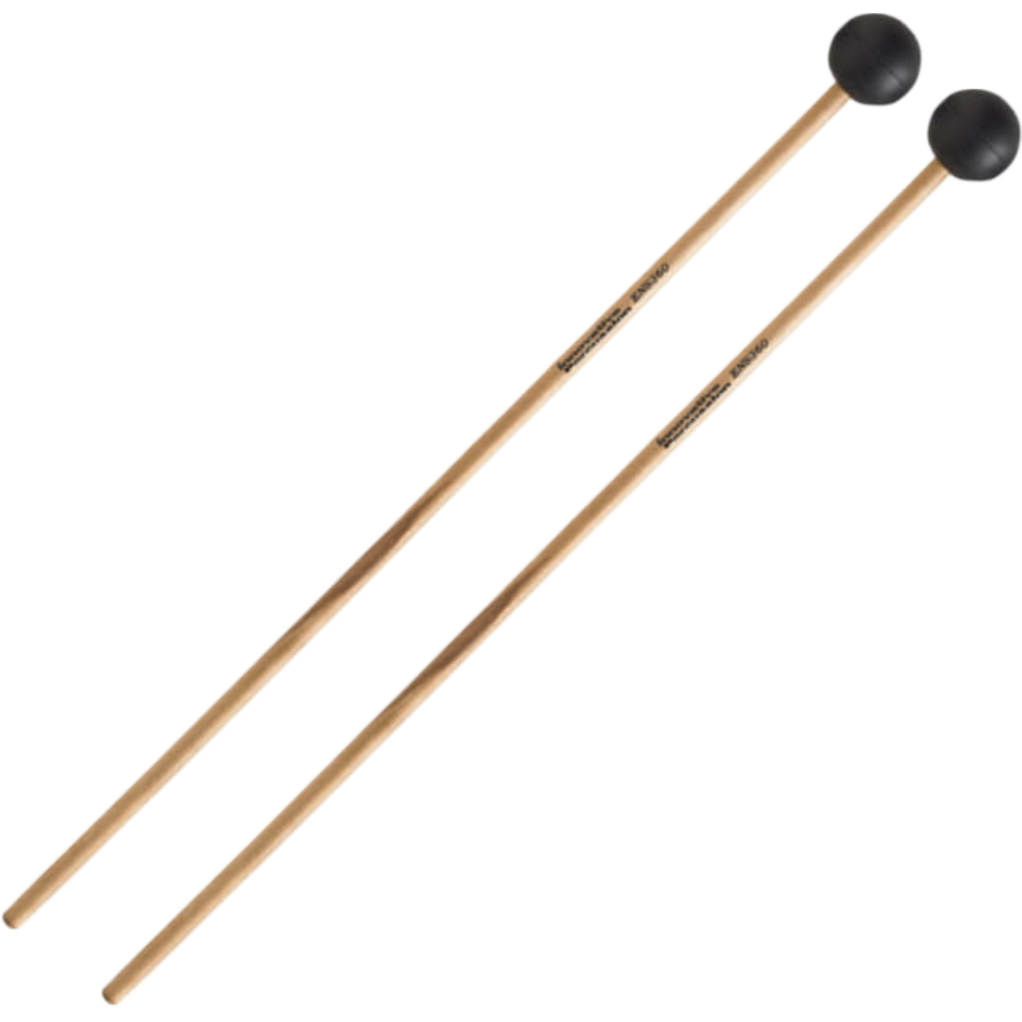 Innovative Percussion ENS360 Ensemble Hard Rubber Mallets - Black - Birch (1 Pair)