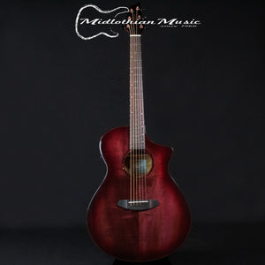 Breedlove ECO Collection - Pursuit Exotic S Concert CE - Acoustic-Electric Guitar - Pinot Noir Burst Finish