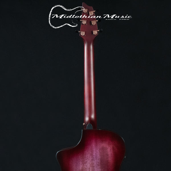 Breedlove ECO Collection - Pursuit Exotic S Concert CE - Acoustic-Electric Guitar - Pinot Noir Burst Finish