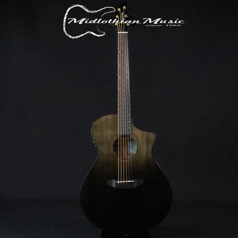 Breedlove Organic Artista Pro Concert CE - Acoustic-Electric Guitar w/Case - Black Dawn Gloss Finish