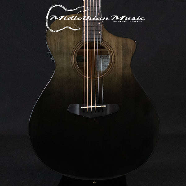 Breedlove Organic Artista Pro Concert CE - Acoustic-Electric Guitar w/Case - Black Dawn Gloss Finish