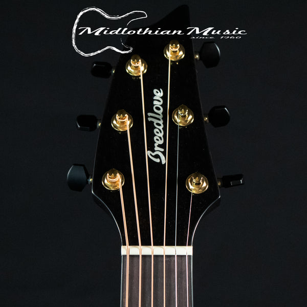 Breedlove Organic Artista Pro Concert CE - Acoustic-Electric Guitar w/Case - Black Dawn Gloss Finish