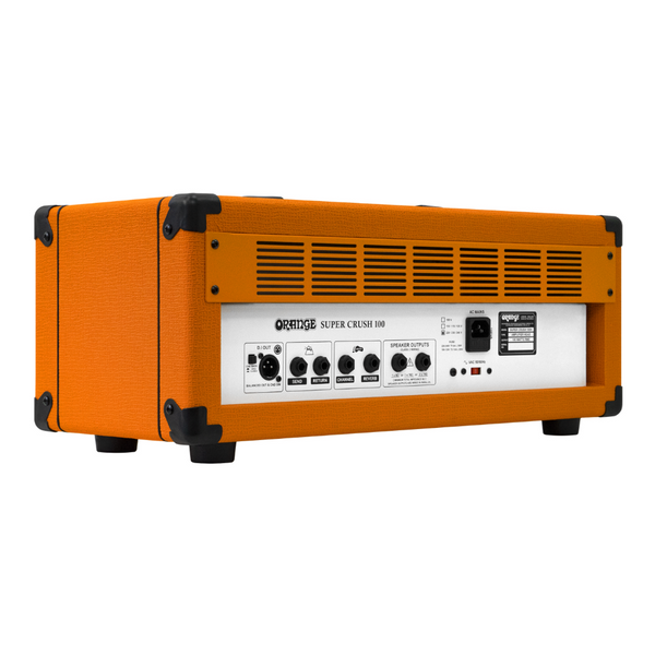 Orange Super Crush 100 - 100W Amplifier Head (Solid State) - Orange Finish