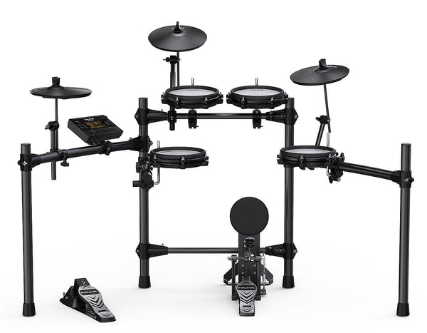 NUX DM-210 - Mesh-Head Digital Drum Kit - Black Finish