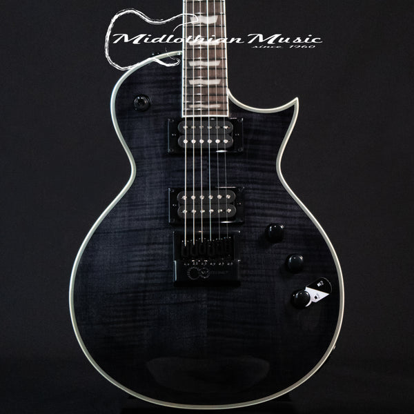 ESP LTD EC-1000 Evertune - Transparent Black Gloss Finish