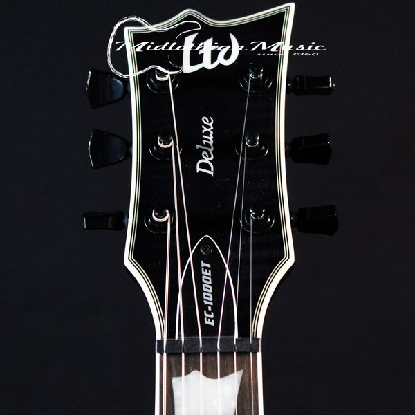 ESP LTD EC-1000 Evertune - Transparent Black Gloss Finish