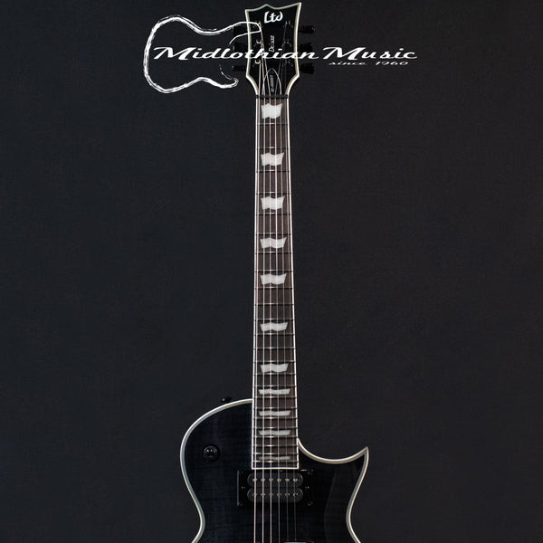 ESP LTD EC-1000 Evertune - Transparent Black Gloss Finish