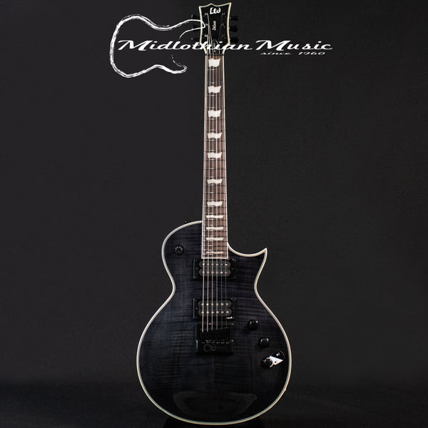 ESP LTD EC-1000 Evertune - Transparent Black Gloss Finish