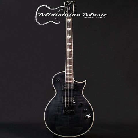 ESP LTD EC-1000 Evertune - Transparent Black Gloss Finish