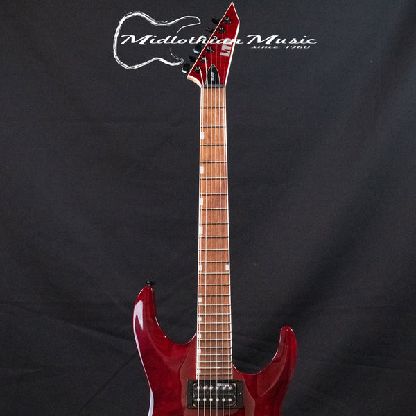 ESP LTD MH-200 QM NT - Transparent Black Cherry Gloss Finish