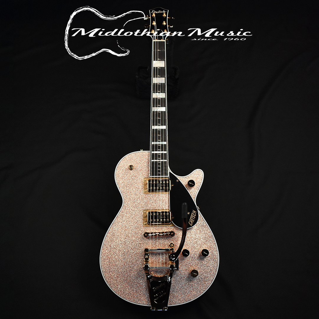 Gretsch G6229TG Limited Edition Players Edition Sparkle Jet BT w/Bigsby + Case - Champagne Sparkle Finish