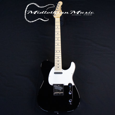 G&L USA Fullerton Deluxe ASAT Classic - Jet Black Gloss Finish w/Gig Bag