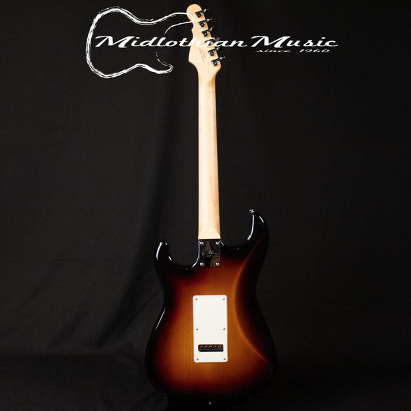 G&L USA Fullerton Deluxe Legacy - 3-Tone Sunburst Gloss - w/Gig Bag