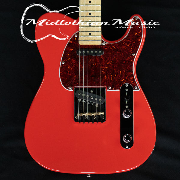 G&L USA Fullerton Deluxe ASAT Classic - Fullerton Red Finish w/Gig Bag (CLF2209289)