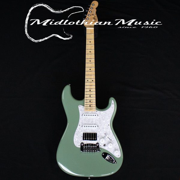 G&L USA Fullerton Deluxe Legacy HB - Matcha Green Finish w/Gig Bag (CLF2210319)