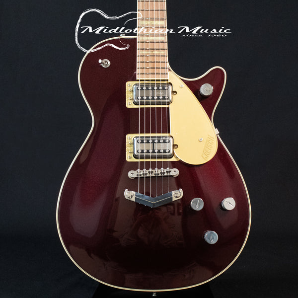 Gretsch G6228 Players Edition Jet BT w/V-Stoptail + Case - Dark Cherry Metallic Gloss Finish