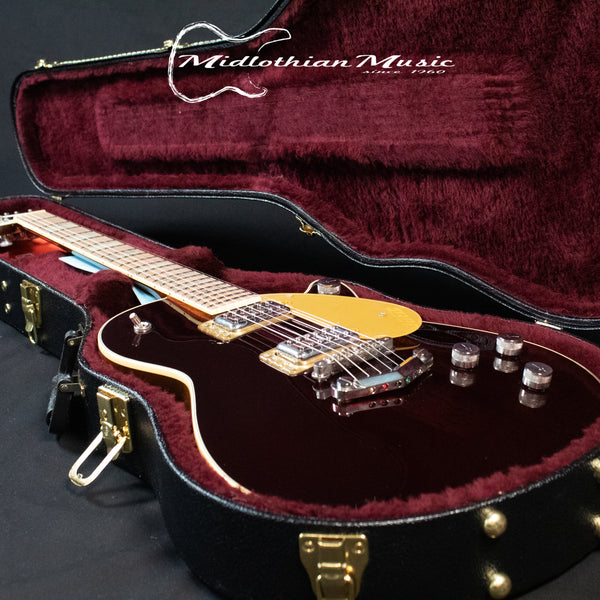 Gretsch G6228 Players Edition Jet BT w/V-Stoptail + Case - Dark Cherry Metallic Gloss Finish