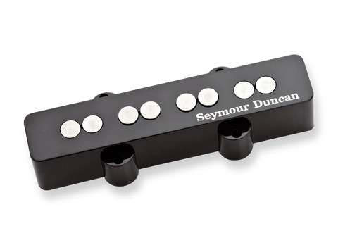 Seymour Duncan SJB-3b - Quarter Pound - High Output 4-String Jazz Bass Pickup - For Bridge Position - Black Finish (11402-04)