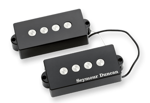 Seymour Duncan SPB-3 - Quarter-Pound - High Output 4-String P-Bass Pickup - Black Finish (11402-06)