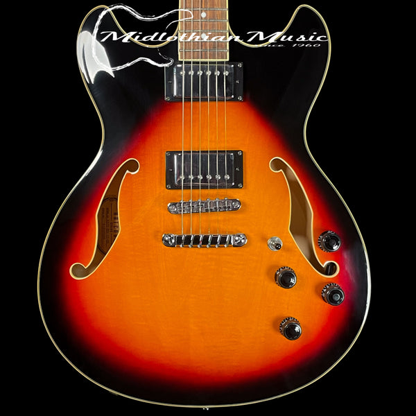 Ibanez AS73-BS - Semi Hollow Electric Guitar - Brown Sunburst Gloss Finish NEW! DISCOUNTED!