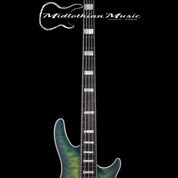 Schecter - Daniel Firth Hellraiser Extreme-5 - 5-String Bass Guitar - Cthulhu Burst Satin Finish