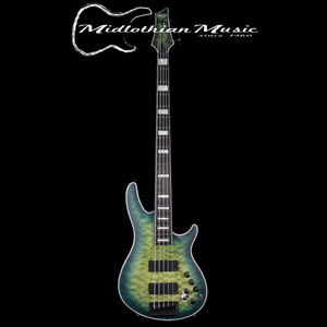 Schecter - Daniel Firth Hellraiser Extreme-5 - 5-String Bass Guitar - Cthulhu Burst Satin Finish