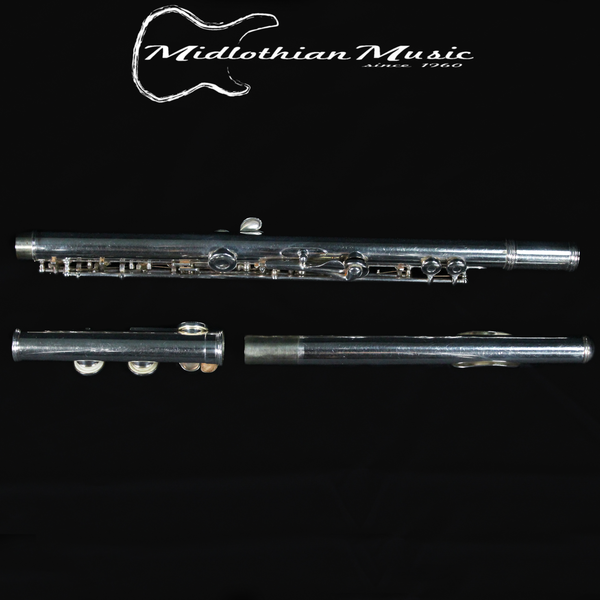 Armstrong 104 Silver-Plated Closed Hole Flute USA #T9706 Pre-Owned