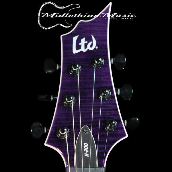 ESP LTD H-200 FM - See Through Purple Gloss Finish