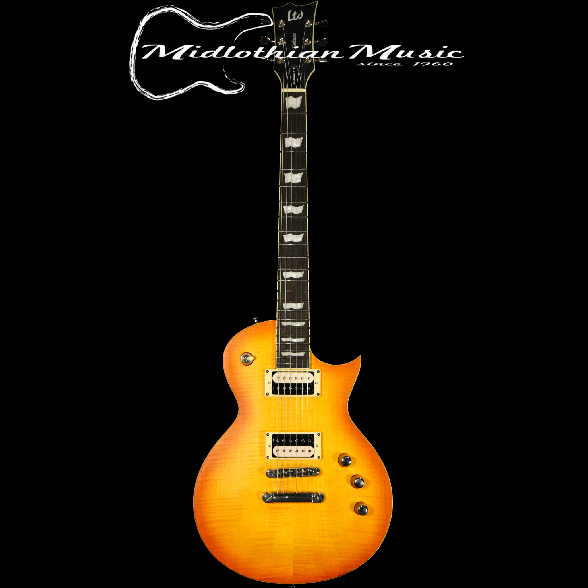 ESP LTD EC-1000T Fluence - Honey Burst Satin Finish (Display Model)