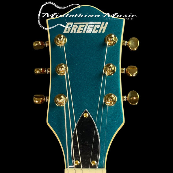 Gretsch Electromatic Pristine LTD - Center Block Double-Cut Semi-Hollow Electric Guitar w/Bigsby - Petrol Blue Finish