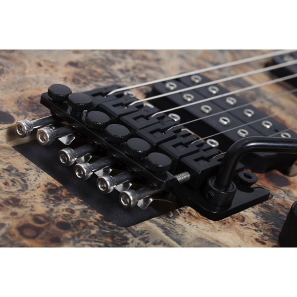 Schecter Reaper-6 FR (Floyd Rose) - Satin Charcoal Burst Finish