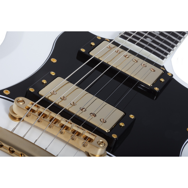 Schecter - ZV-H6LLYW66D - Zacky Vengeance Signature Electric Guitar - Gloss White Finish