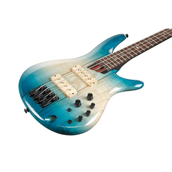 Ibanez SR4CMLTD Premium 4-String Bass Guitar - Caribbean Islet Low Gloss Finish - (I210310267)