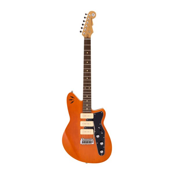 Reverend - Ron Asheton Jetstream 390 Signature - Electric Guitar - Rock Orange Gloss Finish