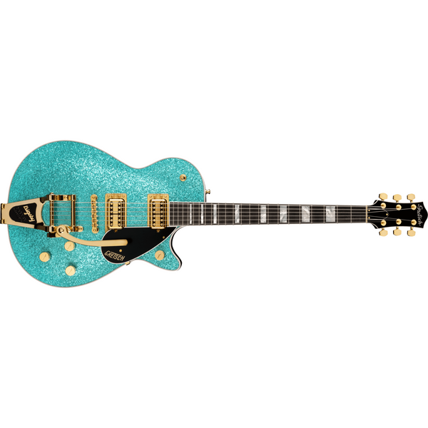 Gretsch G6229TG Limited Edition Players Edition Sparkle Jet BT w/Bigsby + Case - Ocean Turquoise Sparkle