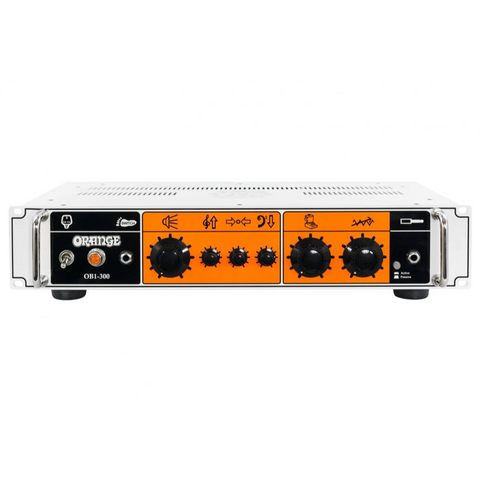 Orange OB1-300 - 300-Watt Single Channel Solid State Bass Head - White Finish (Open Box Model)