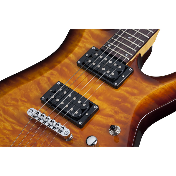 Schecter C-6 Plus - Electric Guitar - Vintage Sunburst Gloss Finish