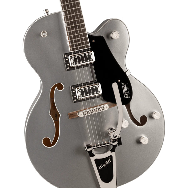 Gretsch G5420T - Electromatic Classic Hollowbody Single-Cut Electric Guitar w/Bigsby - Airline Silver Finish