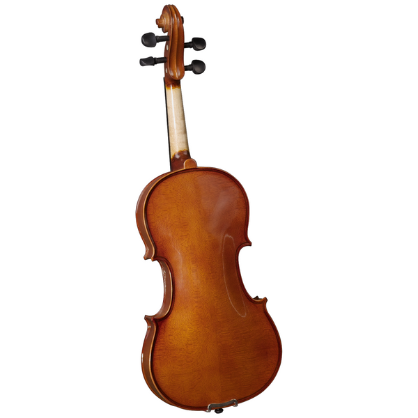 Anton Breton - AB-20 - Student Violin Outfit (Bow & Case) – Warm Brown Gloss Finish – 4/4 Size (Free Setup)