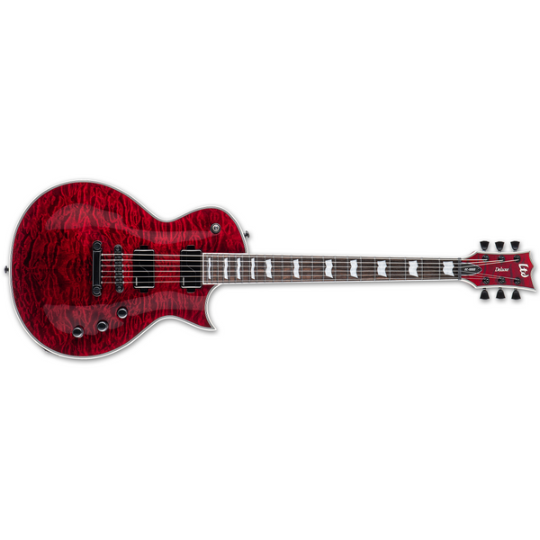 ESP LTD EC-1000 Electric Guitar - Transparent Black Cherry Gloss Finish