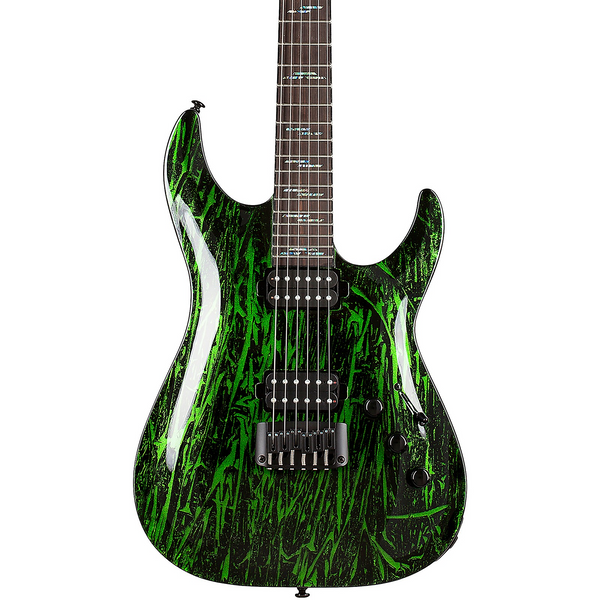 Schecter C-1 Silver Mountain - Electric Guitar - Toxic Venom Gloss Finish