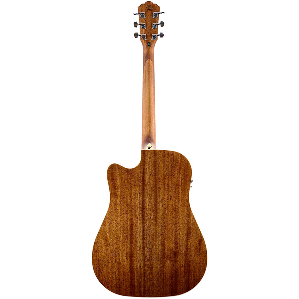 Washburn HD10SCE-0 - Heritage Series - Dreadnought 6-String - Acoustic-Electric Guitar - Natural Gloss