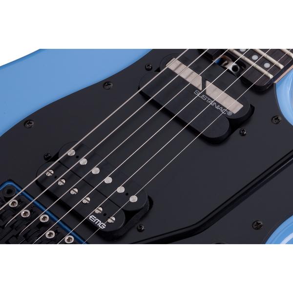 Schecter Sun Valley Super Shredder FR-S - 6-String Left Handed Guitar - Riviera Blue Gloss Finish