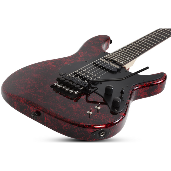 Schecter Sun Valley Super Shredder FR-S (Floyd Rose w/Sustaniac) - Red Reign Gloss Finish #IW21083709