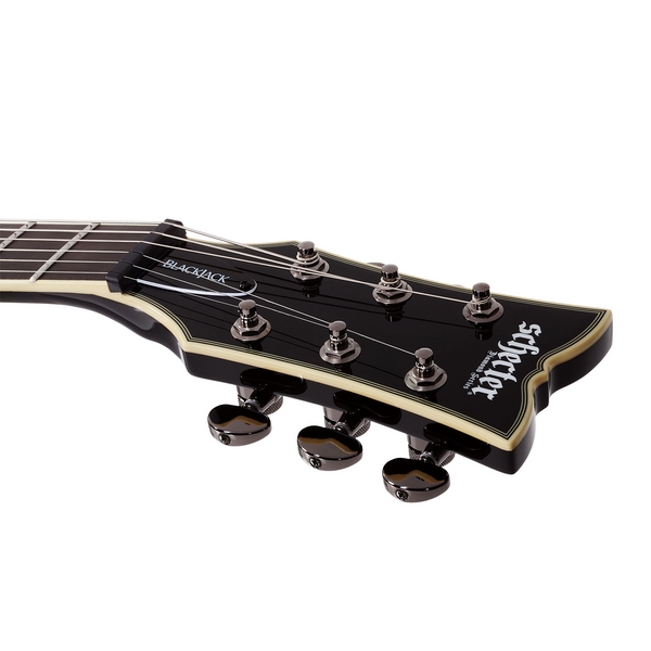 Schecter Solo-II Blackjack Electric Guitar - Black Gloss Finish