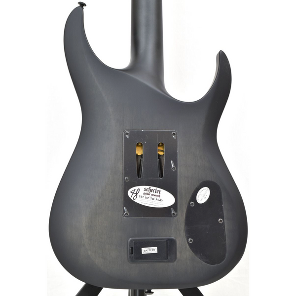 Schecter Banshee GT-6 FR Electric Guitar - Satin Charcoal Burst Finish