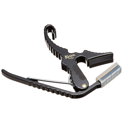 Kyser Short Cut Capo For 6-String Guitars - Black Finish